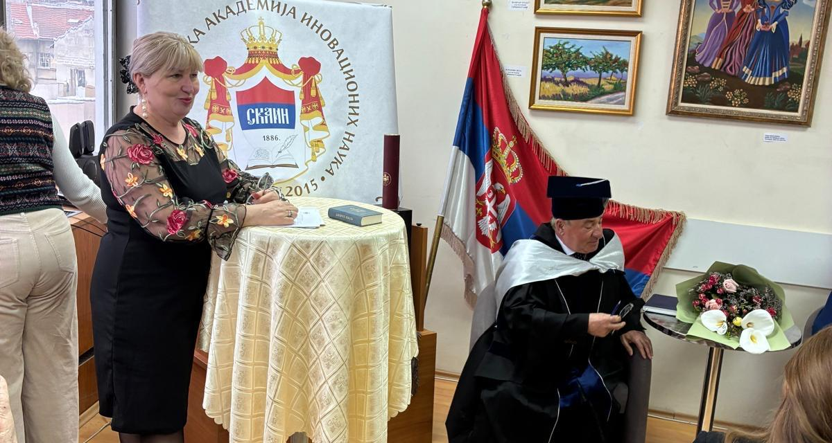 Изложба о Милеви Марић Ајнштајн отворена у Српској краљевској академији иновационих наука у Београду, уз пријем нових чланова